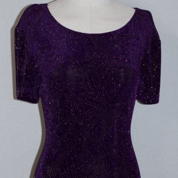Byer Studio California Purple Shimmer Dress - Picture 6 of 12